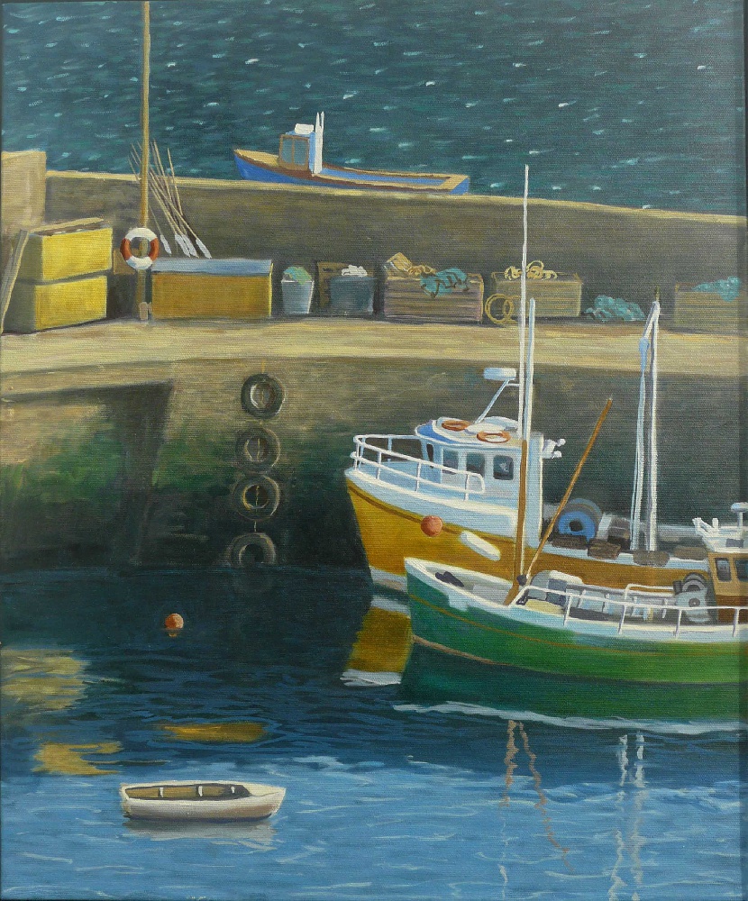 Uli Jahns - GB, Fishing Boats, Mevagissey
